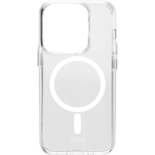 SBS D3O MagSafe Case für iPhone 14 Pro Max - Clear - Smartphone Hülle mit D3O-Schutztechnologie, bietet hervorragenden Aufprallschutz und ist perfekt für den MagSafe-Zubehörgebrauch.