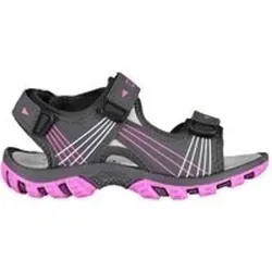 CMP Kids MAWI Sandal Sportsandale, TITANIO, 32 EU - Wanderschuhe für Kinder mit 3 Verschluss- und Verstellsystemen, ideal für Abenteuer im Freien und bequem durch die leichte Lederdecksohle.