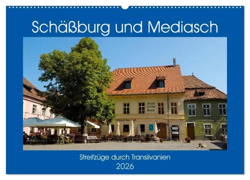 Anneli Hegerfeld-Reckert | Schäßburg und Mediasch - Fotografische Streifzüge - Kalender 2025 mit 14 Seiten, bietet faszinierende Einblicke in die Geschichte und Kultur Siebenbürgens. Ideal für Reisefans und Kunstliebhaber!