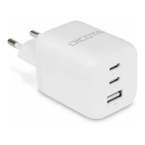 Watt Dicota Compact 3-Port GaN Wall Charger EU white 65