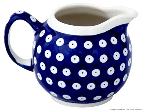 Original Bunzlauer Keramik Sahnekännchen V=0,25 Ltr. im Dekor 42