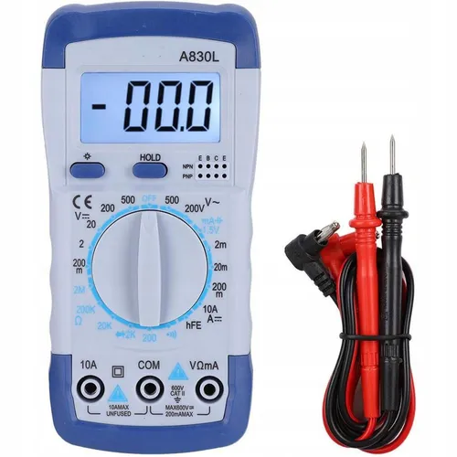 Digital Multimeter A830L HD-LCD für präzise AC/DC Messungen und Tests