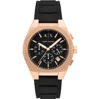 Armani Exchange AX4190 Herren Analog Quarz Uhr - Armbanduhren für Herren mit kratzfestem Mineralglas und 50 m Wasserdichtigkeit, ideal für Freizeitaktivitäten.