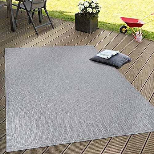 Paco Home Outdoor Teppich in moderner Sisaloptik - Wetterfester Teppich für Garten, Terrasse & Balkon, pflegeleicht und UV-beständig, ideal für jeden Außenbereich.