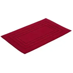 Vossen Badeteppich Feeling Rubin 60 x 100 cm in rot von Vossen
