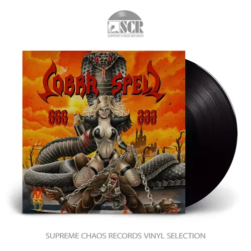 COBRA SPELL - 666 [BLACK LP]