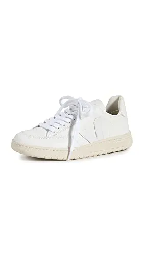 Veja Damen V-12 Schuhe (Größe 39, weiss) - Freizeitschuhe aus hochwertigem Leder, nachhaltig produziert mit Amazonas-Kautschuk für umweltbewusste Mode.