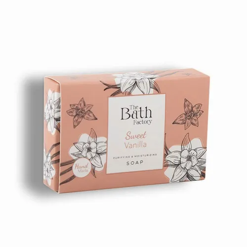 The Bath Factory feuchtigkeitsspendende Seife 80g – Sweet Vanilla