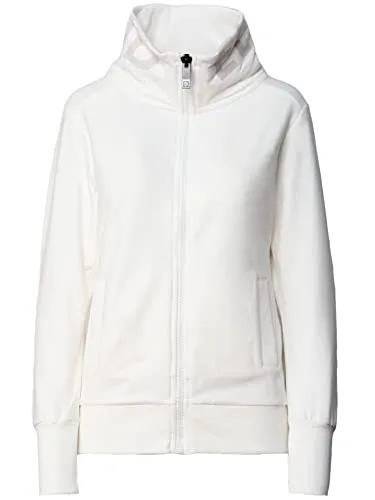 Elbsand Sweatjacke ALVIS für Damen - Funktionsjacke aus 95% Baumwolle, ideal für Freizeit und Sport, mit bequemem Stehkragen und normaler Schnittform für optimalen Tragekomfort.