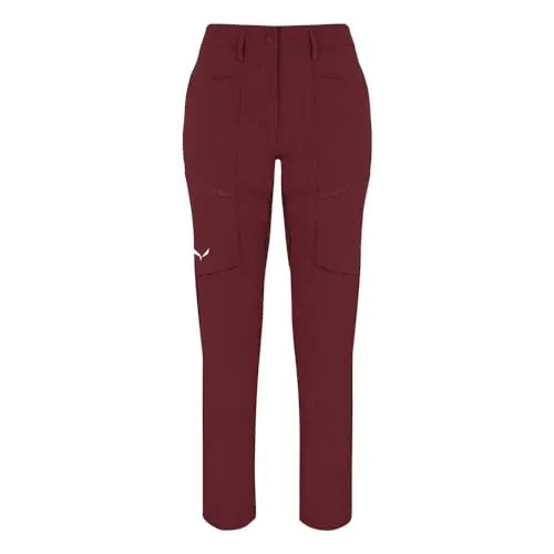 Salewa - Women's Puez DST Cargo Pants - Trekkinghose Gr 34 rot