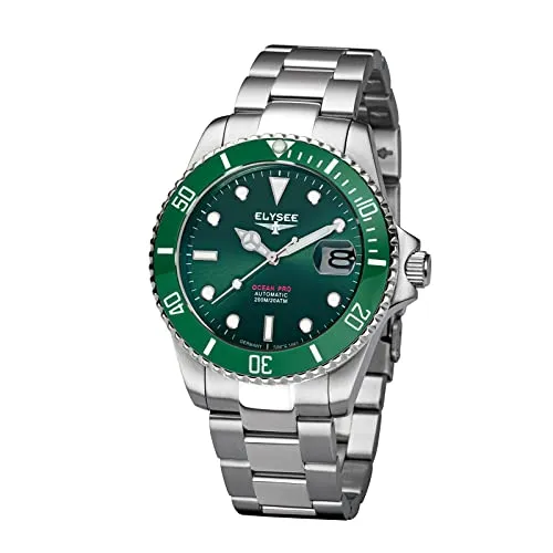 ELYSEE Herrenuhr OCEAN PRO CERAMIC grün von ELYSEE