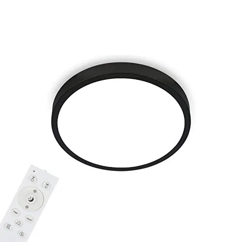 BRILONER LED Deckenlampe mit Fernbedienung – RGB+W, dimmbar - Lampen mit RGB-Funktion und Fernbedienung für dynamische Farbwechsel, ideal für Wohnzimmer und Kinderzimmer. Nachtlicht- und Timer-Funktion für zusätzlichen Komfort.