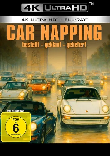 Car Napping: Bestellt, geklaut, geliefert - Ultra HD Blu-Ray - Komödie mit Bernd Stephan und Adolfo Celi, brillante 4K Ultra HD Qualität für unvergessliche Unterhaltung.