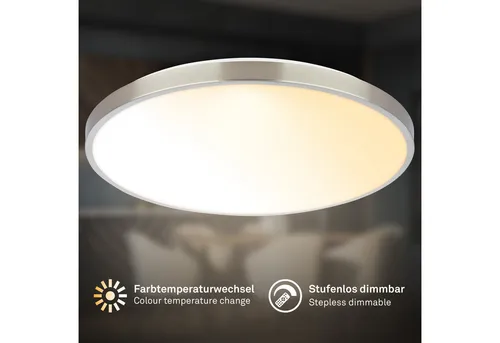 BRILONER LED Deckenlampe mit Fernbedienung, dimmbar von Briloner