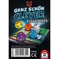 Schmidt Ganz schön clever! Einzelblock - Hochwertiges Spiel-Zubehör aus Spanien, für unvergessliche Spielerlebnisse und langlebige Spielmaterialien