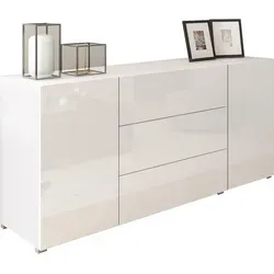 Sideboard Berlin Weiß/Hochglanz – Modernes Design von P & B