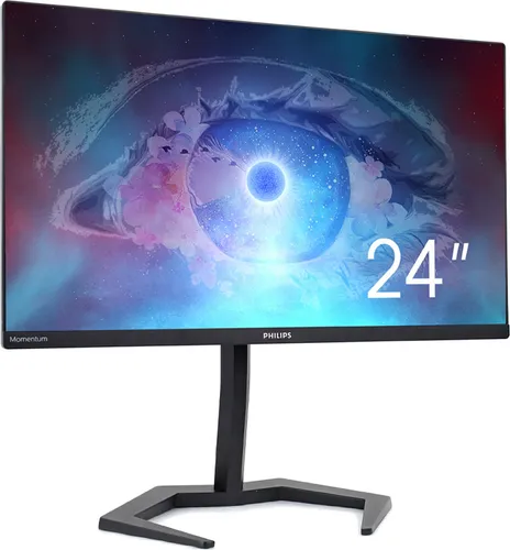 Philips Momentum 24M1N3200VA - 24 Zoll FHD Gaming Monitor mit FreeSync Premium - Gaming Monitor mit 1 ms Reaktionszeit und 165 Hz für flüssiges Gameplay. Höhenverstellbar und mit Flicker Free Technologie für optimalen Sehkomfort.