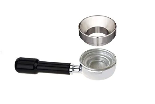 scarlet espresso Barista Cono LM1 41mm Siebaufsatz - Küchenmaschinen-Aufsätze für La Marzocco 1er-Sieb, präzise Edelstahlfertigung für müheloses und sauberes Dosieren von Kaffeemehl.