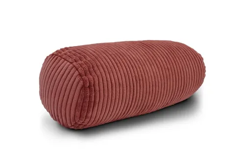 Amilian Nackenrolle mit Bezug 15 x 40 cm in pink von Amilian