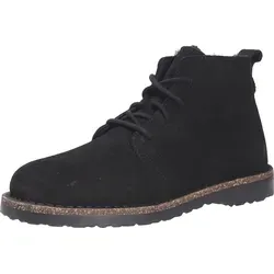 BIRKENSTOCK Damenstiefel Uppsala Mid Shearling Schwarz, Größe 40 - Wanderschuhe mit warmem Shearling-Futter für optimalen Komfort und Wärme, ideal für kalte Tage.