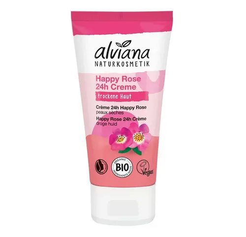 alviana Nachtcreme Gesichtspflege - Happy Rose 24h Creme 50ml