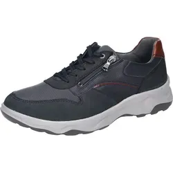 Waldläufer Herren H-Max Sneaker - Komfortabel und Stilvoll - Wanderschuhe mit herausnehmbarem Wechselfußbett und optimaler Passform, ideal für den Alltag. Der leichte Keilabsatz sorgt für Komfort und eine gesunde Körperhaltung.