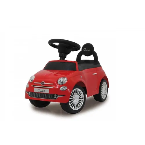Jamara Rutscher Fiat 500 rot - Spaß für kleine Autofans - Kinderfahrzeuge, ideal für drinnen und draußen, fördert die Motorik und sorgt für unvergessliche Abenteuer.