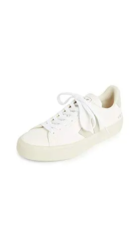 VEJA Herren Freizeitschuhe CAMPO CHROMEFREE LEATHER - Sneaker aus umweltfreundlichem Chromefree-Leder und Wildleder, mit bequemer Wildgummi-Sohle aus dem Amazonas, ideal für stilbewusste und nachhaltige Käufer.