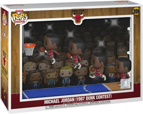 Michael Jordan 1987 NBA Dunk Contest POP! Deluxe Moment #209 Figur Funko