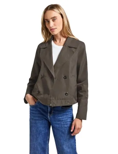 Kurzjacke STREET ONE für Damen, Gr. 46, nomad braun