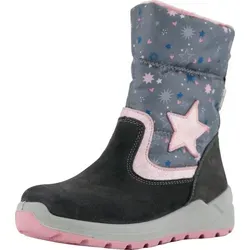 Ricosta ELSA Mädchen Stiefel 31 EU - Grau - Wanderschuhe für Mädchen mit Warmfutter, ideal für kalte Tage. Die Sympa Tex Ausstattung sorgt für trockene Füße, egal bei nassem Wetter. Robuste Qualität für unbeschwertes Spielen im Freien.