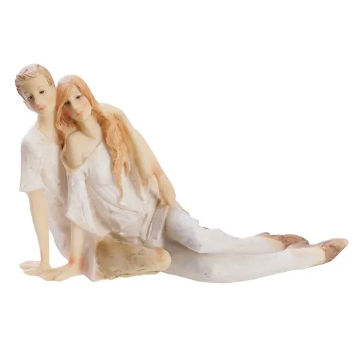 Deko-Figur Tortenfigur Brautpaar Hochzeitspaar sitzend modern Hochzeit