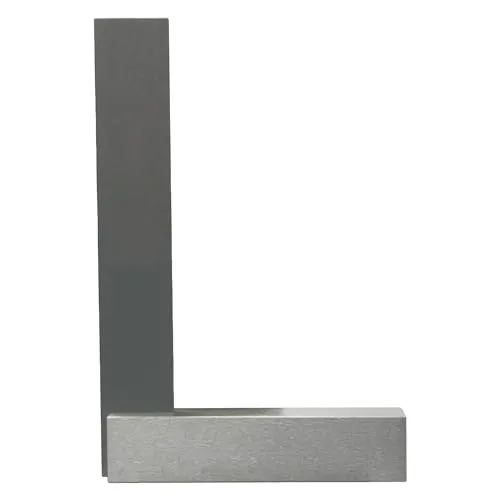 Shinwa Präzisionswinkel mit Sockel, 150 mm, JIS-Klasse 2 in schwarz von シンワ