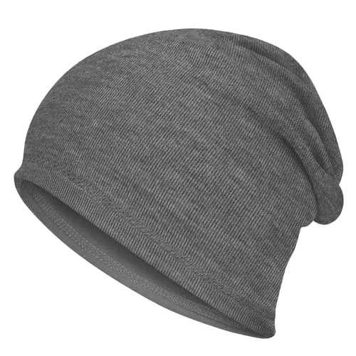 Foatcox Leichte Winter Mütze für Herren und Damen, Atmungsaktive, Weiche Beanie-Laufmütze, Warme Skull Cap für Laufen, Skifahren, Radfahren, Snowboarden und andere Outdoor-Sport