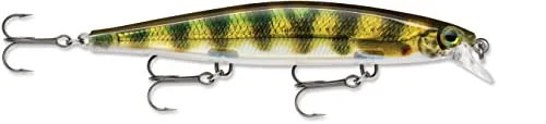 Rapala - Shadow Rap Angelköder - Angelzubehör für Süßwasser - Reaktiver und Aggressiver Kunstköder - Lauftiefe 0.6-1.2m - Fischköder 11cm, 13g - Hergestellt in Estland - Live Perch