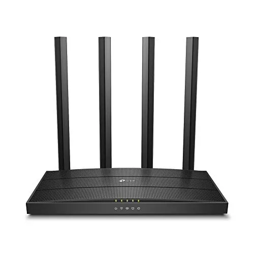 TP-Link Archer C88 Dualband Gigabit WLAN-Router (1300Mbit/s 5GHz + 600Mbit/s 2,4GHz, 4 Gigabit LAN-Port, MU-MIMO, WPA3, Gast-Netzwerk, Unterstützt keine DSL-Funktion