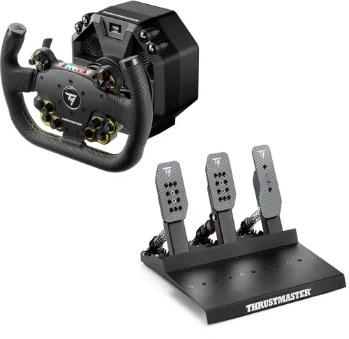 Thrustmaster T598 Servo Base + EVO Racing 31U Leder + Raceline Pedals III LC