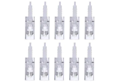 P-Beauty Cosmetic Accessories Dermaroller Derma Pen Microneedling Ersatzköpfe für Gerät mit Bajonett Port