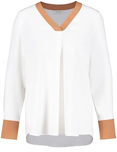GERRY WEBER Klassische Bluse 1/1 Arm in Off-White von GERRY WEBER
