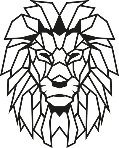 Wandbehänge 100% METALL Schwarz