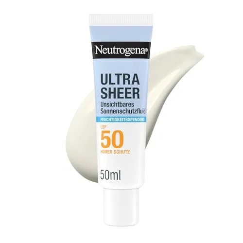 Neutrogena Ultra Sheer Unsichtbares Sonnenschutzfluid LSF50 (50ml)