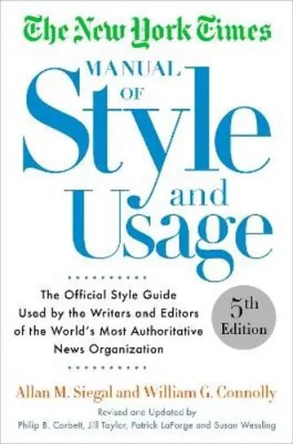 Produktbild Allan M. Siegal The New York Times Manual of Style and (Taschenbuch) (US IMPORT)