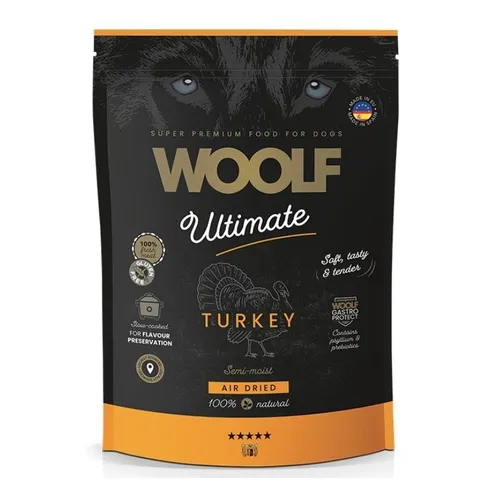 WOOLF Ultimate soft Turkey - Halbfeuchtes Hundefutter – 1kg WOOLF 8594178557036