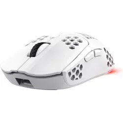 Trust Gaming GXT 929 Helox Kabellose Gaming Maus, Ultraleichte Maus 75g, 80h Dauerbetrieb, 2,4-GHz-Mikro-USB-Empfänger, Einstellbare DPI (800-4800... - Weiß