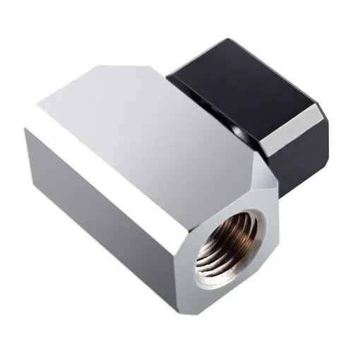 PHANTEKS Kugelhahn G1/4 Zoll - Hochwertiger Messing-Kugelhahn in Silber - Kugelventile mit langlebiger Bauweise für optimale Durchflusskontrolle und einfache Installation.