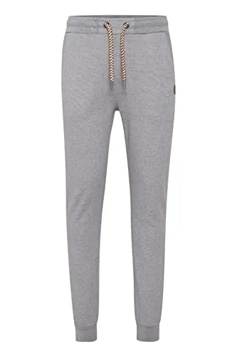 Solid SDNafado Herren Sweatpants Jogginghose Regular Fit, 3XL, Gray Melange - Sport – Jogginghose für Herren, nachhaltige Baumwolle und komfortable Passform, ideal für Fitness und Freizeit