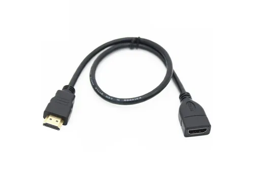 Bolwins B40 HDMI Verlängerungskabel 30cm Stecker auf Buchse 1080p Adapter Computer-Kabel, HDMI, HDMI (30 cm), HDMI Verlängerung