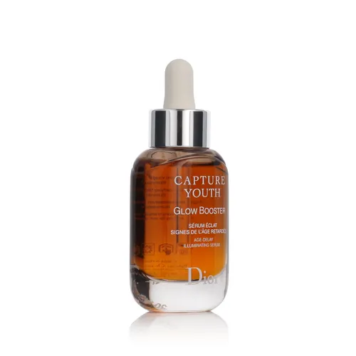 Dior Capture Youth Glow Booster - Aufhellendes Serum mit Vitamin C 30 ml - Gesichtscreme mit sofortigem Glow, angereichert mit antioxidativem Vitamin C für strahlende Haut und Schutz vor Umwelteinflüssen.