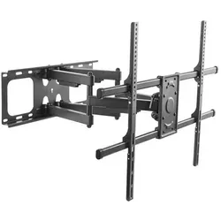 LOGILINK BP0151 - Neigbare & schwenkbare TV Wandhalterung für 50''-90'' - TV-Halterung für Monitore von 50-90'' mit 75 kg Tragkraft. Schnellverschlüsse ermöglichen eine mühelose Montage. Ideal für Zuhause oder Büro mit optimalem Kabelmanagement.