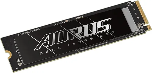 Gigabyte AORUS Gen5 14000 SSD 4 TB - Hochleistungs M.2 NVMe - Festplatte mit 4 TB Speicher, blitzschnellen PCIe 5.0 x4 Geschwindigkeiten und 8 GB DRAM Cache für ultimative Performance in Gaming und kreativen Anwendungen.